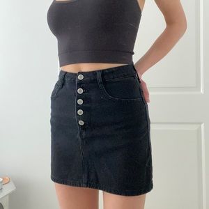 J. Galt Brandy Melville High Waisted Denim Skirt